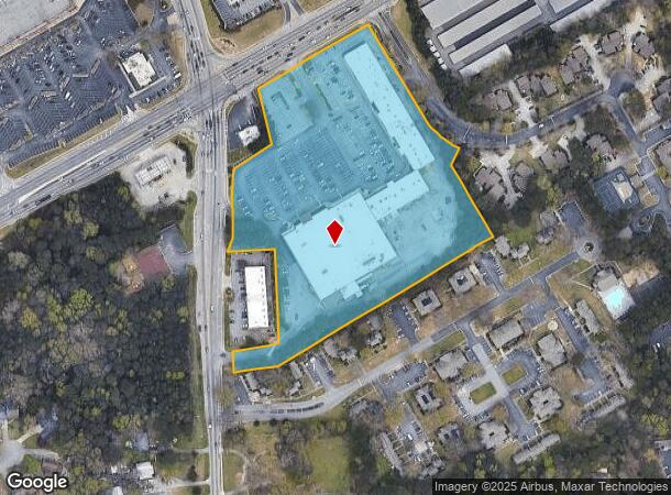 4002 Highway 78 W, Snellville, GA Parcel Map