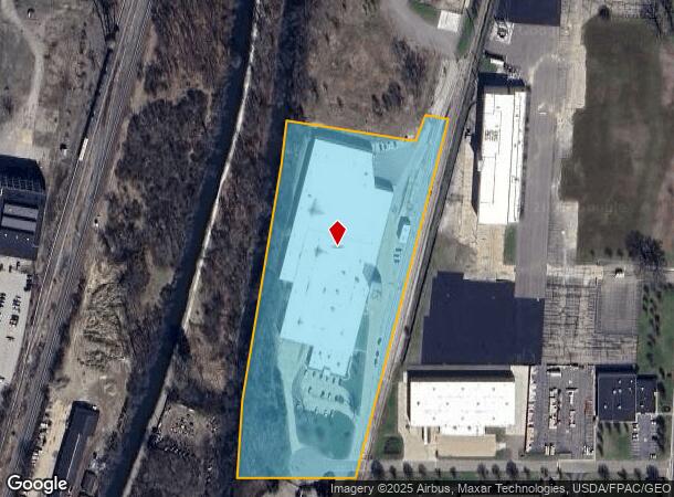 25 Foundation Pl, Barberton, OH Parcel Map