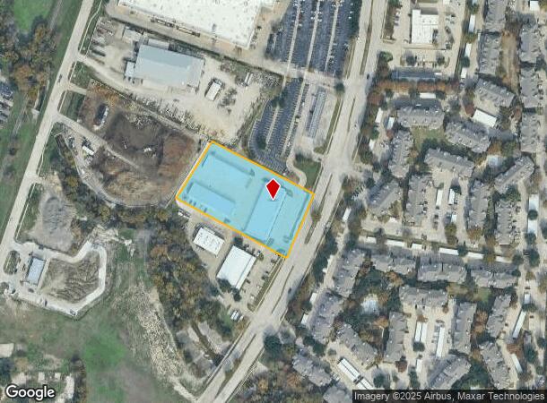  5025 K Ave, Plano, TX Parcel Map