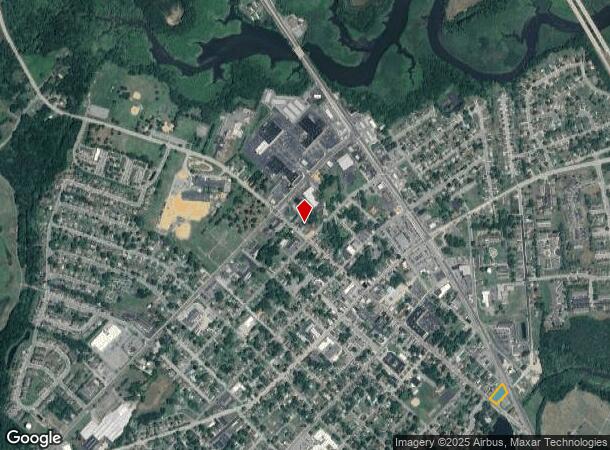  210 N Main St, Smyrna, DE Parcel Map