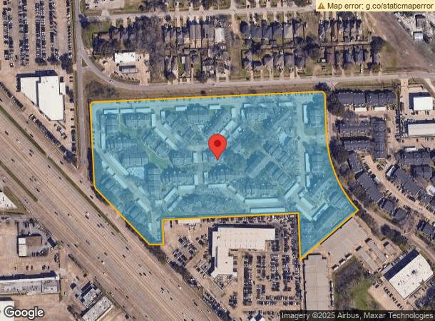  12510 S Green Dr, Houston, TX Parcel Map