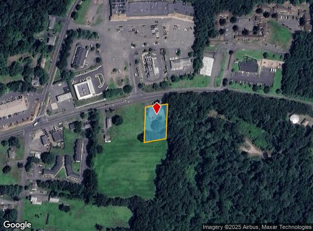  580 Hazard Ave, Enfield, CT Parcel Map