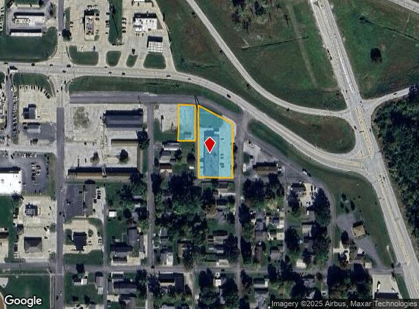  1500 N 6Th St, Vandalia, IL Parcel Map