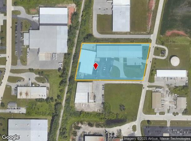 1850 Enterprise Dr, De Pere, WI Parcel Map