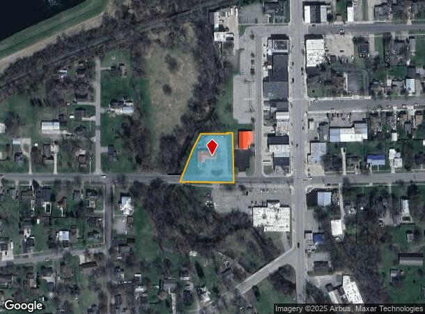 55 Division St, Saranac, MI Parcel Map