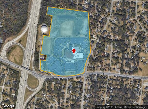  726 W Old Hickory Blvd, Madison, TN Parcel Map