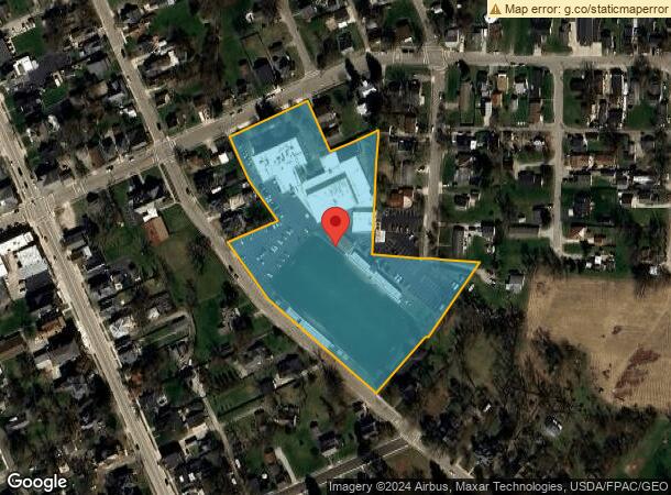  195 E Jamestown St, South Charleston, OH Parcel Map