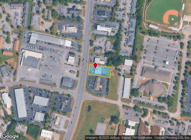  1802 Memorial Blvd, Murfreesboro, TN Parcel Map