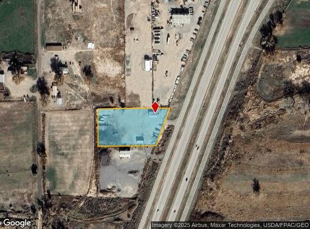  2169 I 70 Frontage Rd, De Beque, CO Parcel Map