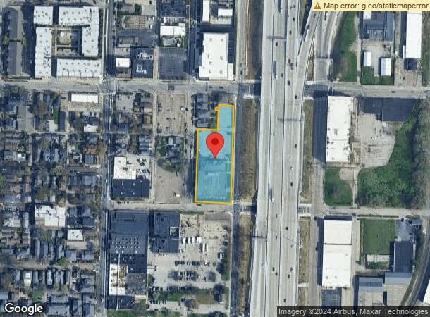  407 Fulton St, Indianapolis, IN Parcel Map