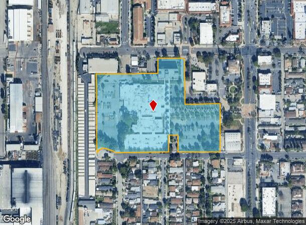  16453 Colorado Ave, Paramount, CA Parcel Map