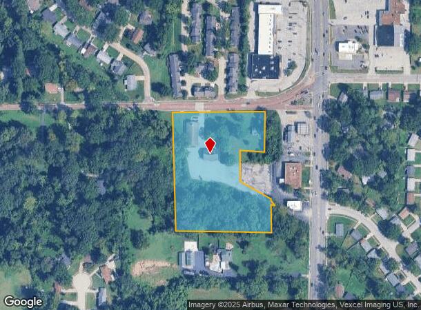 1442 Hudson Rd, Saint Louis, MO Parcel Map