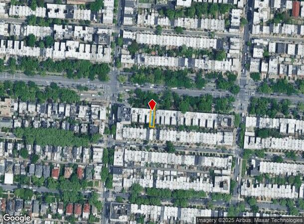  814 Eastern Pky, Brooklyn, NY Parcel Map