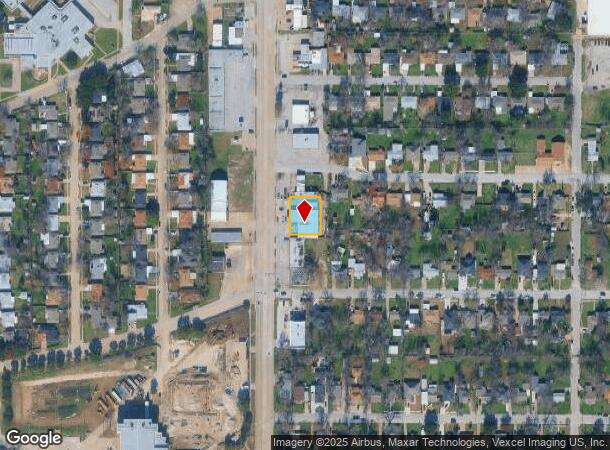  863 S Cherry Ln, Fort Worth, TX Parcel Map