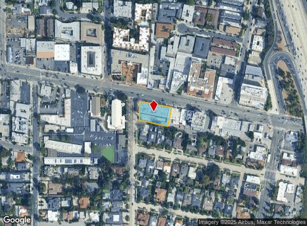  15490 Ventura Blvd, Sherman Oaks, CA Parcel Map