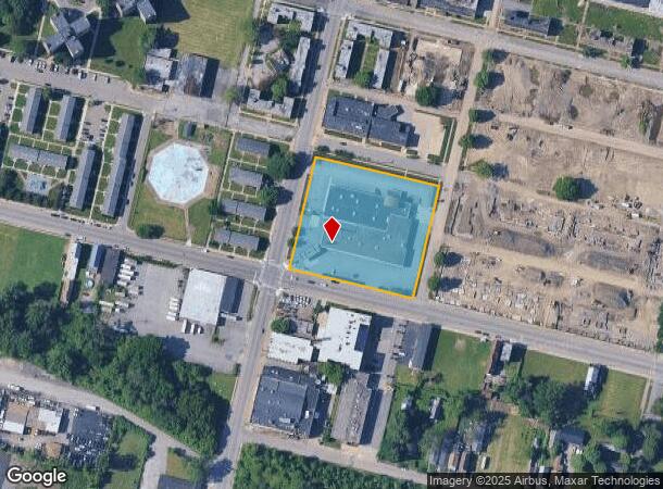  408 S Park Ave, Buffalo, NY Parcel Map