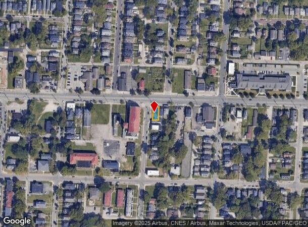  1673 E Main St, Columbus, OH Parcel Map