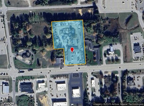 4690 W Us Highway 10, Ludington, MI Parcel Map