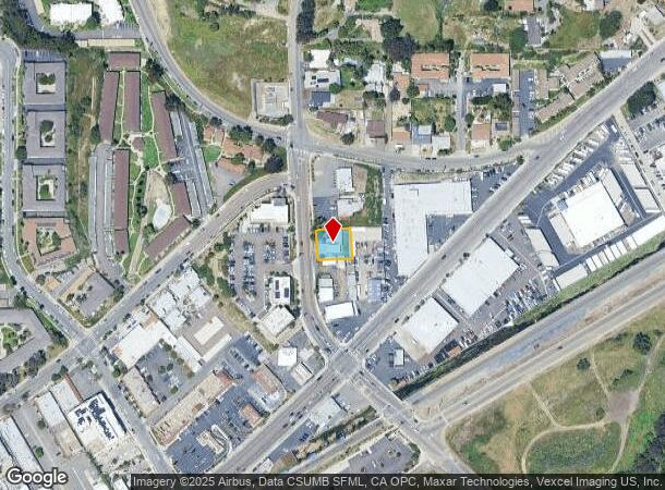  620 Crouch St, Oceanside, CA Parcel Map