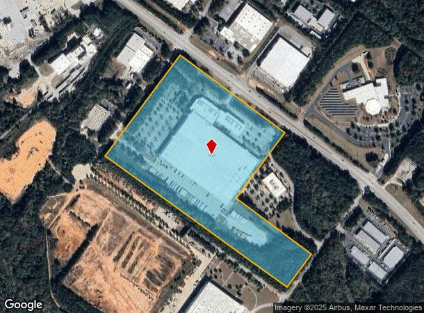 1121 Highway 74 S, Peachtree City, GA Parcel Map