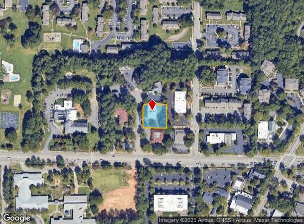  4904 Professional Ct, Raleigh, NC Parcel Map