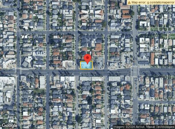  1451 W Martin Luther King Jr Blvd, Los Angeles, CA Parcel Map