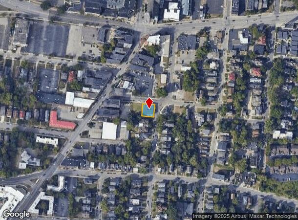  1621 Clayton St, Cincinnati, OH Parcel Map