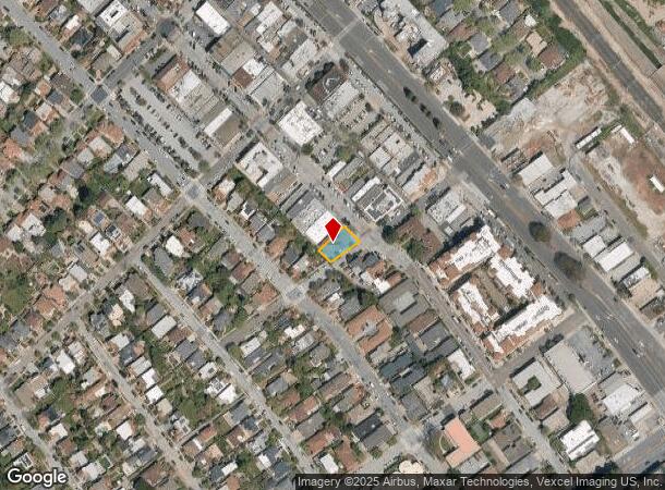 201 Broadway, Millbrae, CA Parcel Map