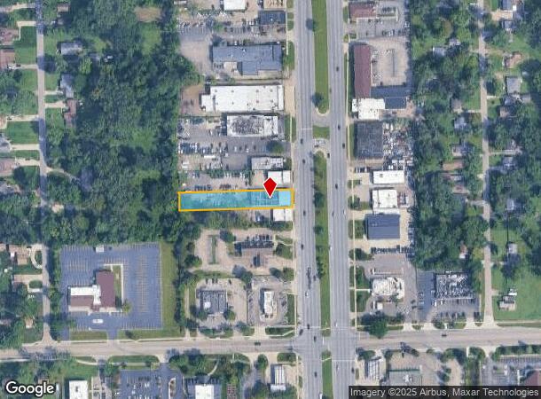  23125 Telegraph Rd, Southfield, MI Parcel Map