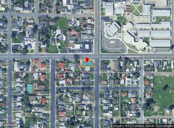  101 W Grangeville Blvd, Hanford, CA Parcel Map