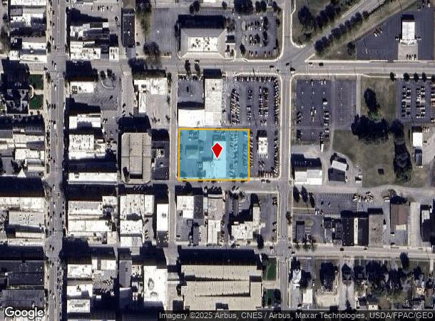  200 E Crawford St, Findlay, OH Parcel Map