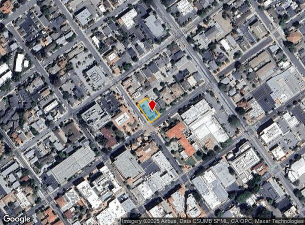 1008 Palm St, San Luis Obispo, CA Parcel Map