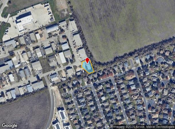 40132 Industrial Park Cir, Georgetown, TX Parcel Map