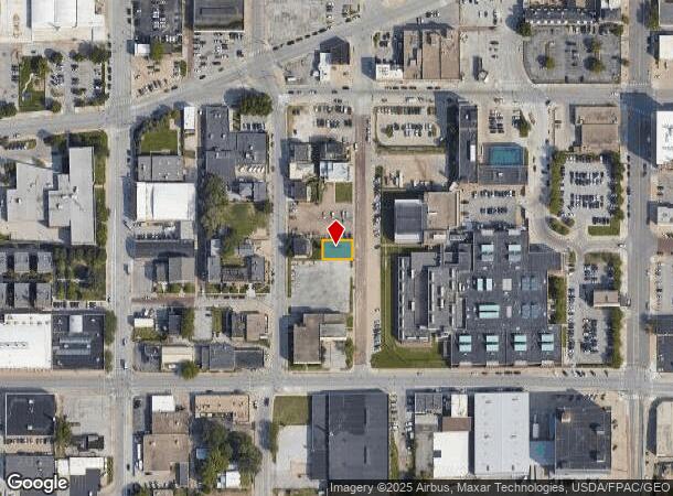  706 S 18 St, Omaha, NE Parcel Map