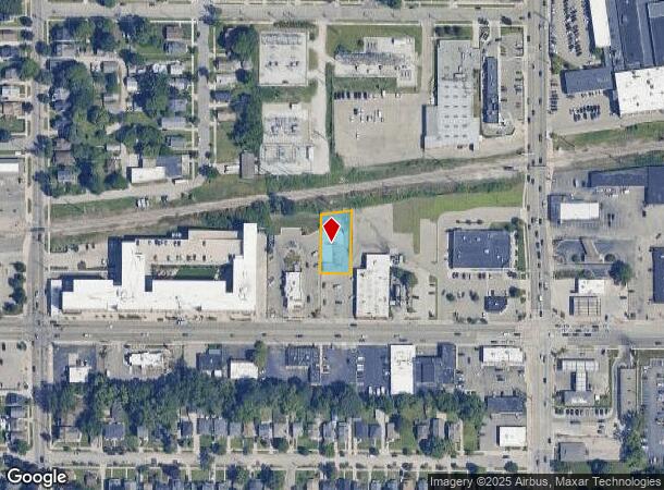  1109 Michigan St Ne, Grand Rapids, MI Parcel Map