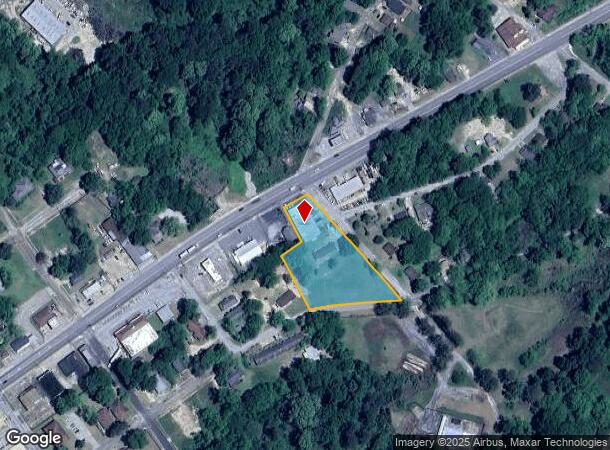 410 E Martin Luther King Hwy, Tuskegee, AL Parcel Map
