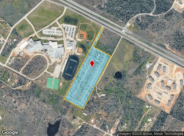 761 Union Chapel Rd, Cedar Creek, TX Parcel Map