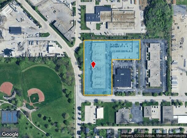 11548 W Theodore Trecker Way, Milwaukee, WI Parcel Map