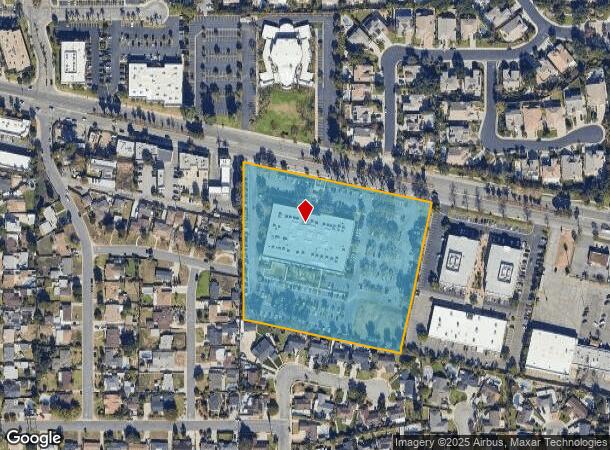 2100 E Route 66, Glendora, CA Parcel Map