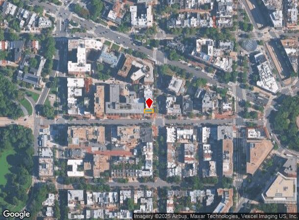  1502 21St St Nw, Washington, DC Parcel Map