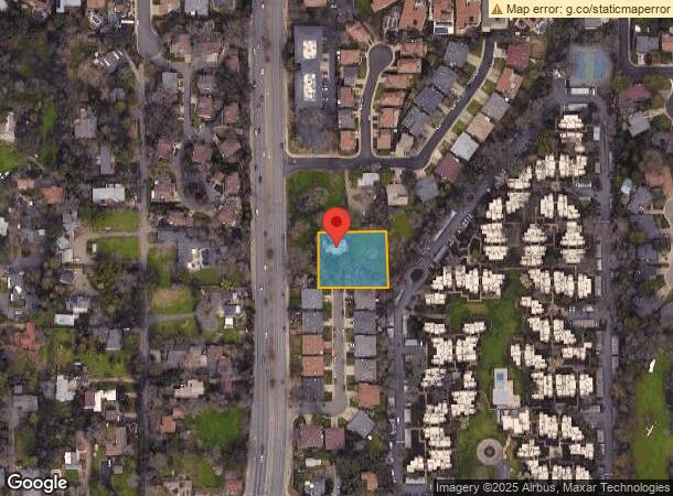  4838 Suncrest Way, Fair Oaks, CA Parcel Map