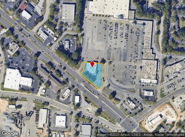  6602 Glenwood Ave, Raleigh, NC Parcel Map