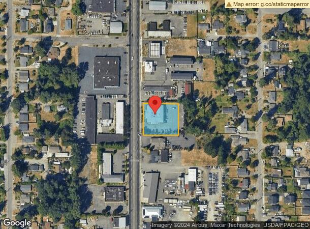  8833 Pacific Ave, Tacoma, WA Parcel Map