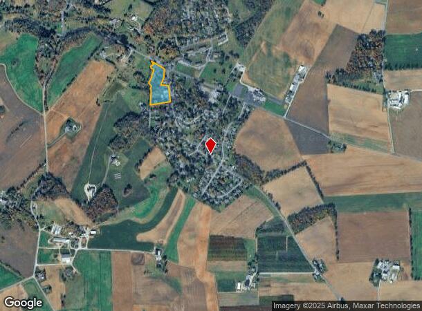  2540 Falling Spring Rd, Chambersburg, PA Parcel Map