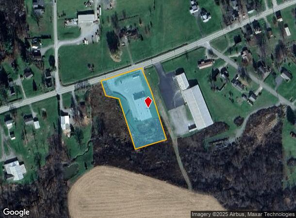  1114 Franklin Rd, Jackson Center, PA Parcel Map