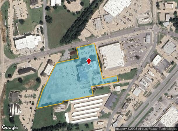  600 E Taylor St, Sherman, TX Parcel Map