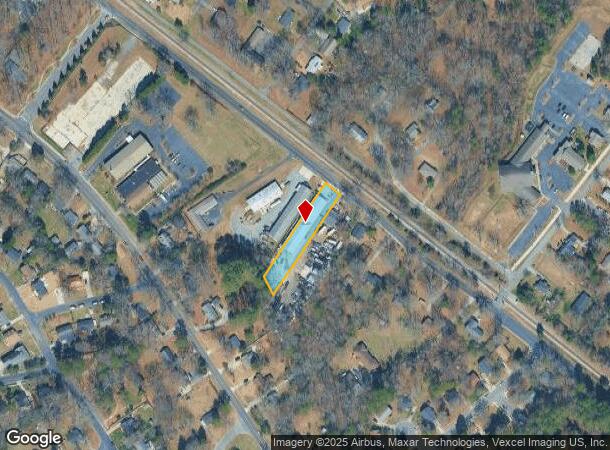  528 E Charles St, Matthews, NC Parcel Map