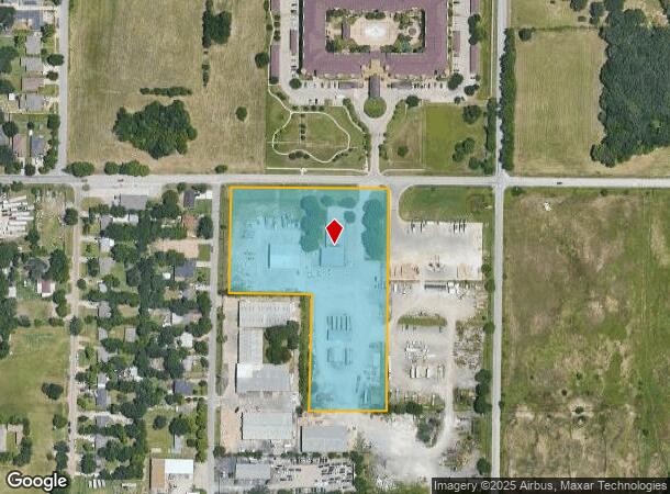 11210 Ryliecrest Dr, Balch Springs, TX Parcel Map