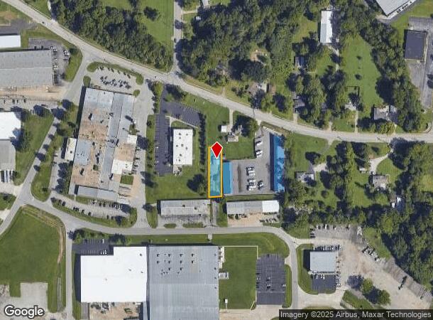 910 Industrial Blvd, New Albany, IN Parcel Map