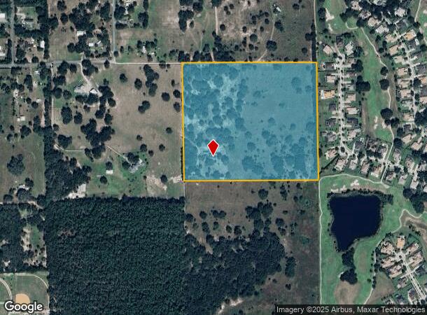  25320 Shetland Trl, Sorrento, FL Parcel Map